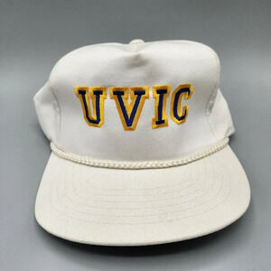 UVIC University  of Victoria Vintage Hat Varsity Lettering